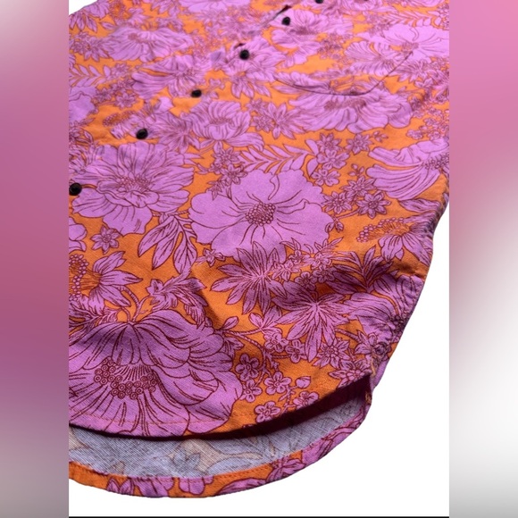 Women's Universal Thread Linen Long Sleeve Collared Button-Down Shirt - Picture 4 of 10